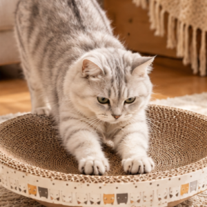 Cat Scratcher & Cozy Cat Bed